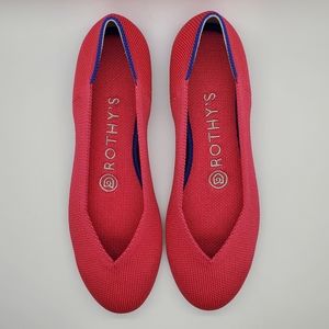 RETIRED! Rothy's Hot Pink in The Flat NWT 5.5